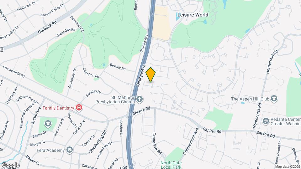 14602 King Lear Ct Map and Location Details