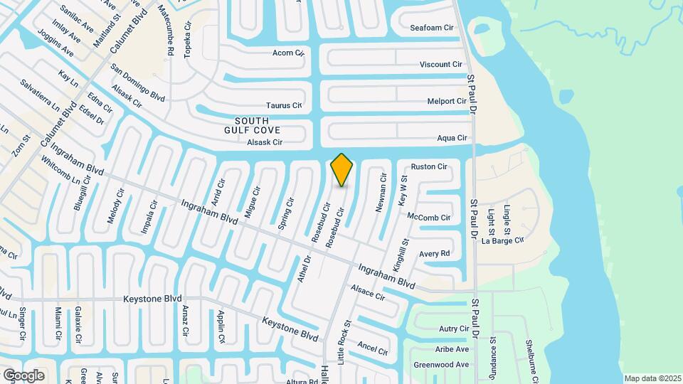 9423 Rosebud Cir Map and Location Details