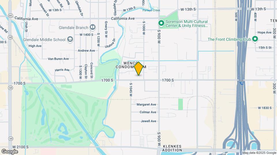 1014 W 1700 S-Unit -102 Map and Location Details