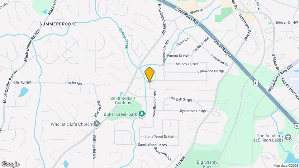 2753 Allyn Dr NW Mapa y Detalles de la Ubicación
