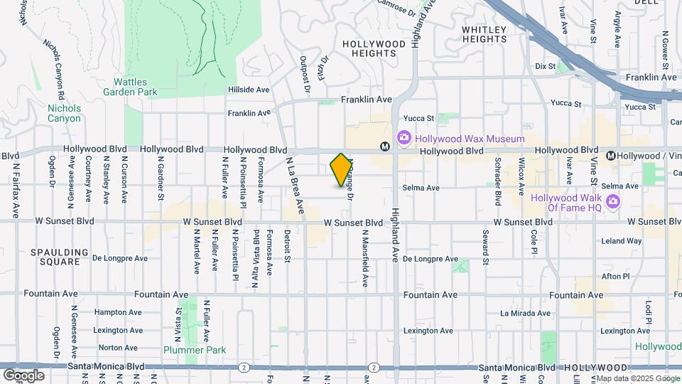 7015 Lanewood Ave Map and Location Details