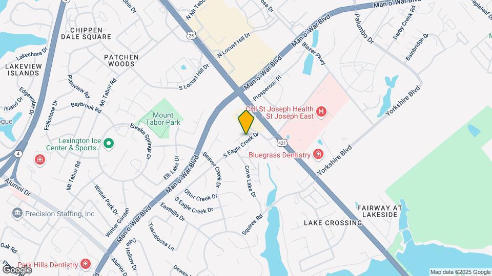 161 S Eagle Creek Dr Map and Location Details
