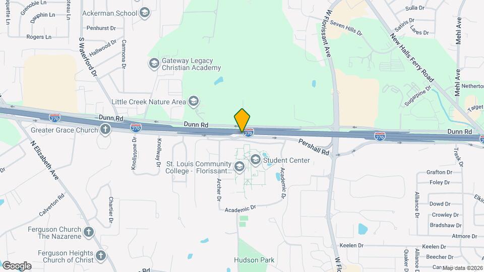 3585 Pershall Rd Map and Location Details