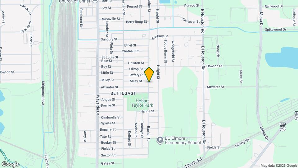 6004 Bacher St Map and Location Details