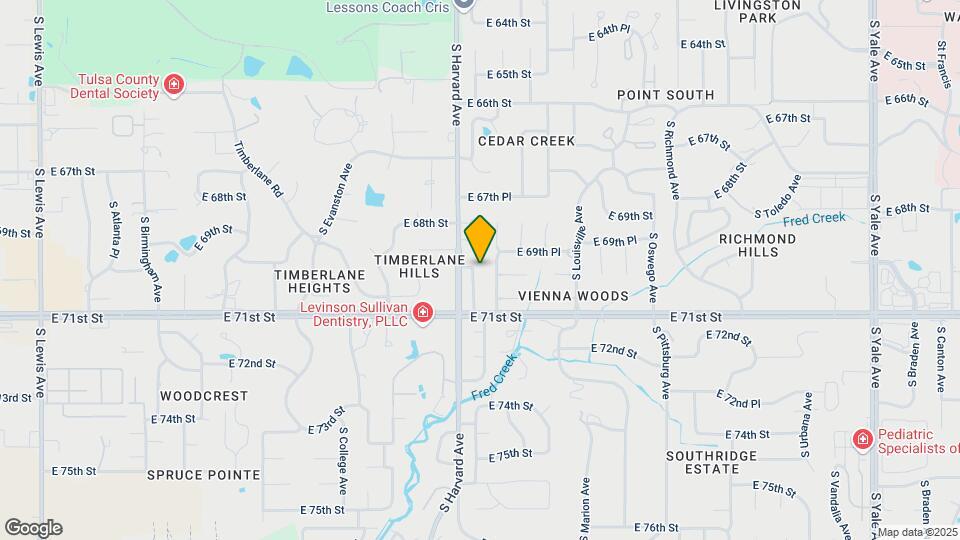 7001 S Indianapolis Ave Map and Location Details