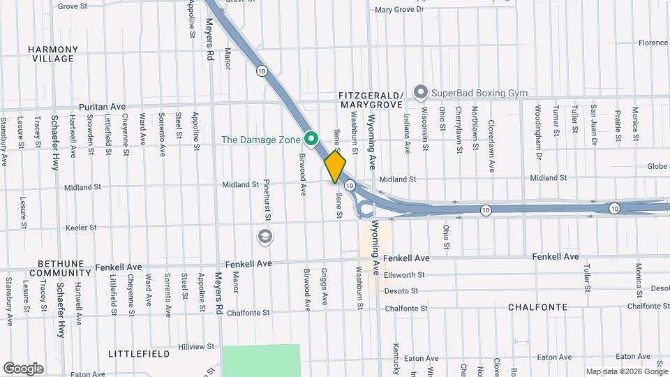 15501 Ilene St Map and Location Details