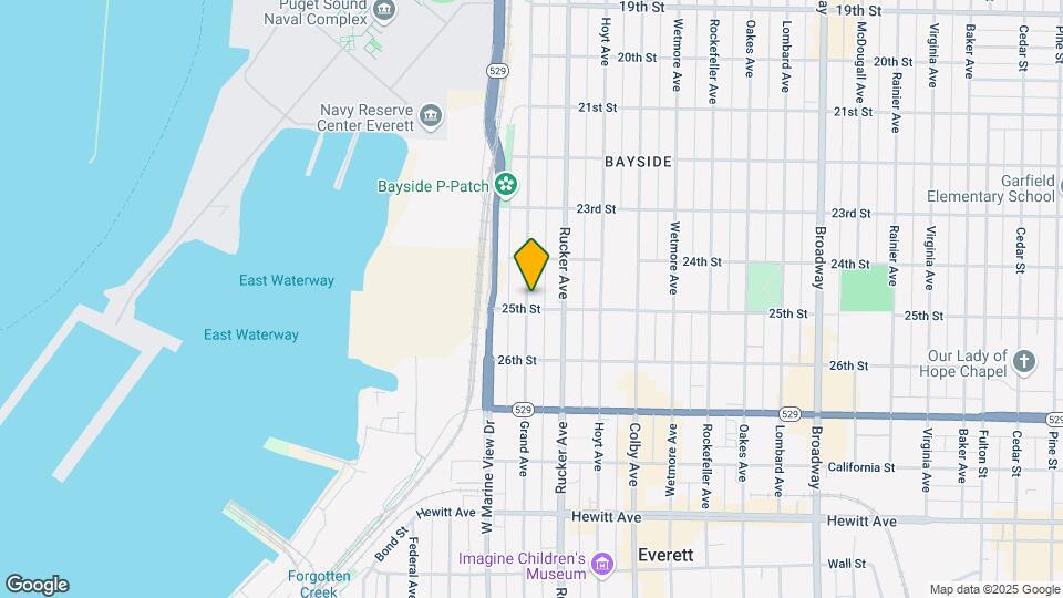1303 25th St Map and Location Details