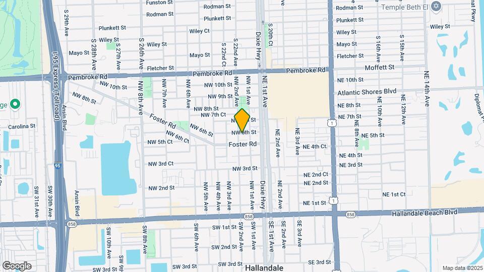516 NW 2nd Ave-Unit -2 Map and Location Details