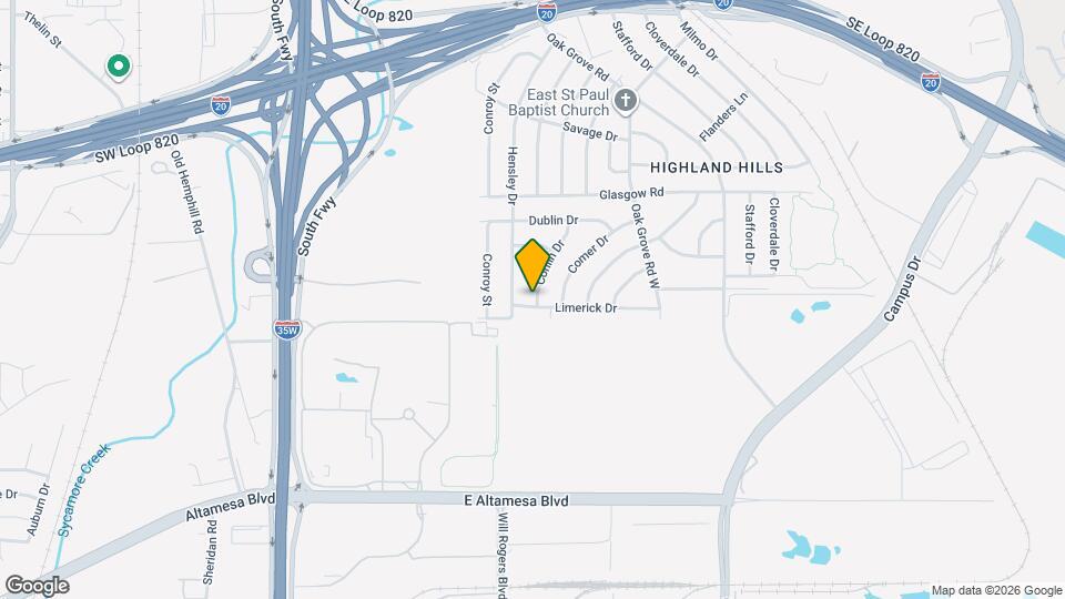 5660 Conlin Dr Map and Location Details