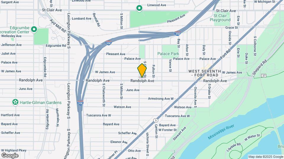 853 Randolph Ave, Unit #3 Map and Location Details
