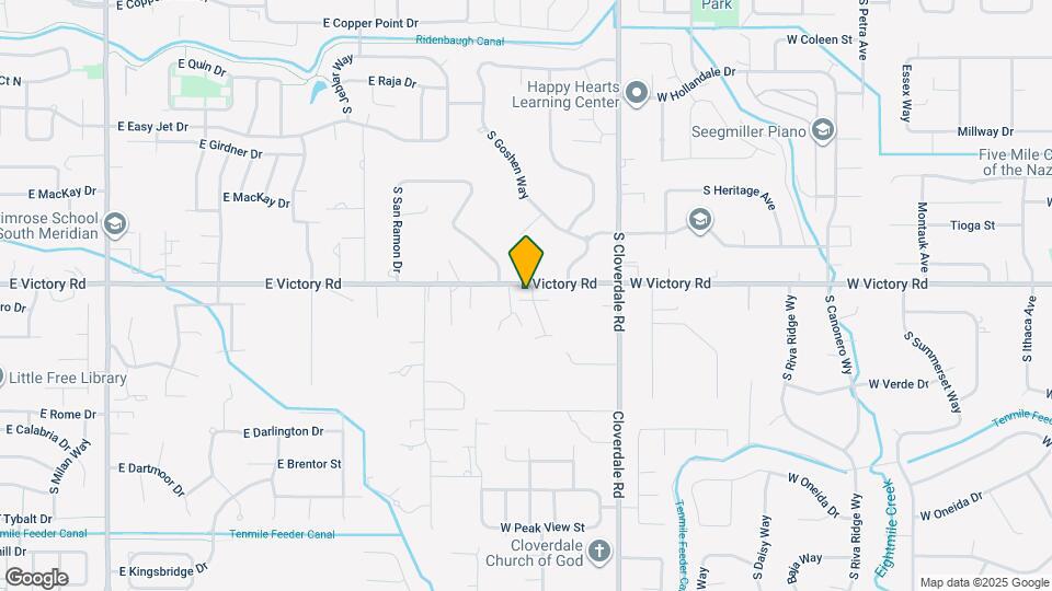 12521 W Victory Rd Map and Location Details