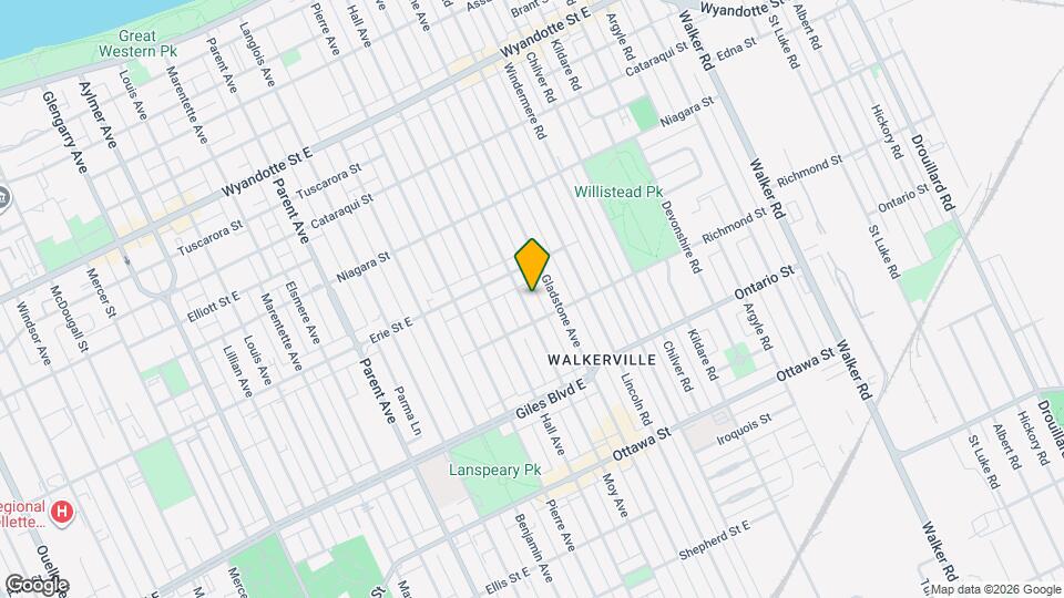 1058 Moy Ave Map and Location Details