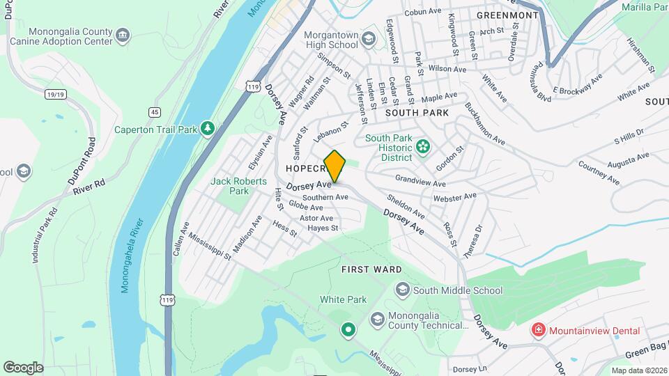 658 Dorsey Ave Mapa y Detalles de la Ubicación