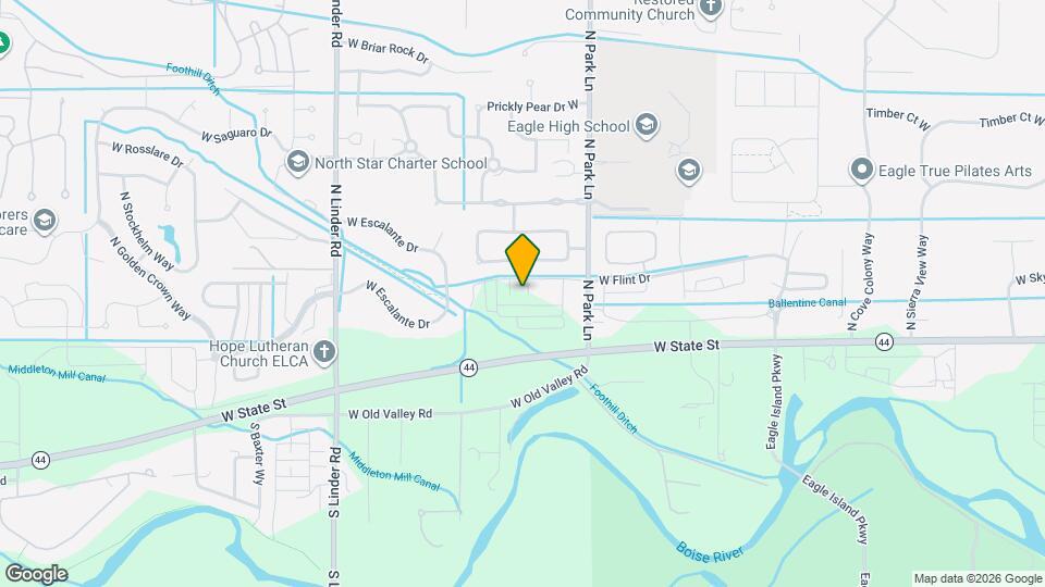 4243 W Flint Dr Map and Location Details