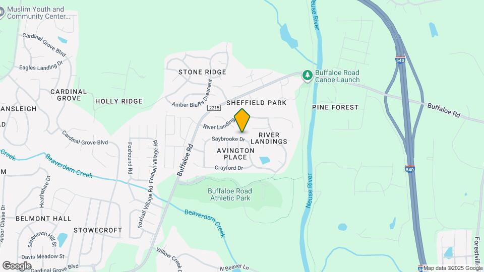 6225 Saybrooke Dr Map and Location Details