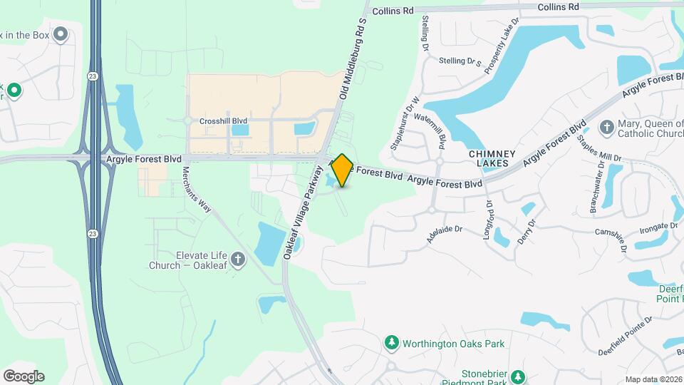 8624 Ribbon Falls Ln Map and Location Details