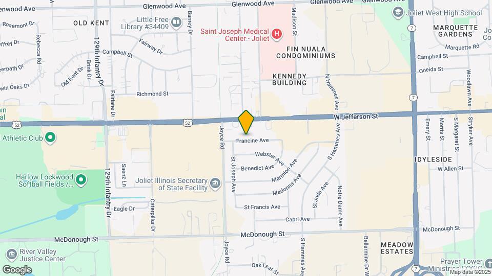 2303 St Francis Ave Map and Location Details