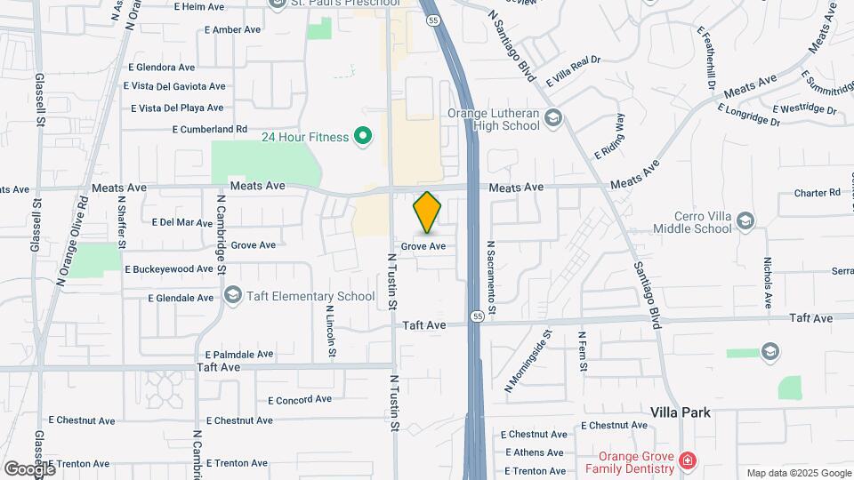 1819 E Grove Ave Map and Location Details