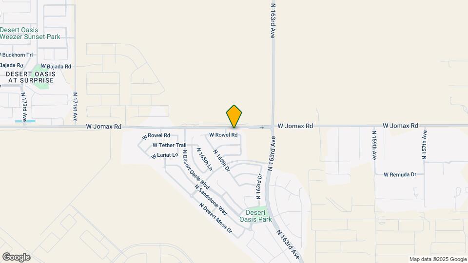 16462 W Rowel Rd Map and Location Details