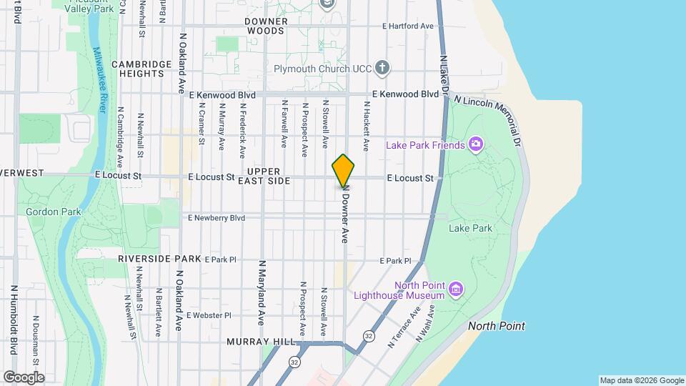 2837 N Downer Ave, Unit 2839 Mapa y Detalles de la Ubicación