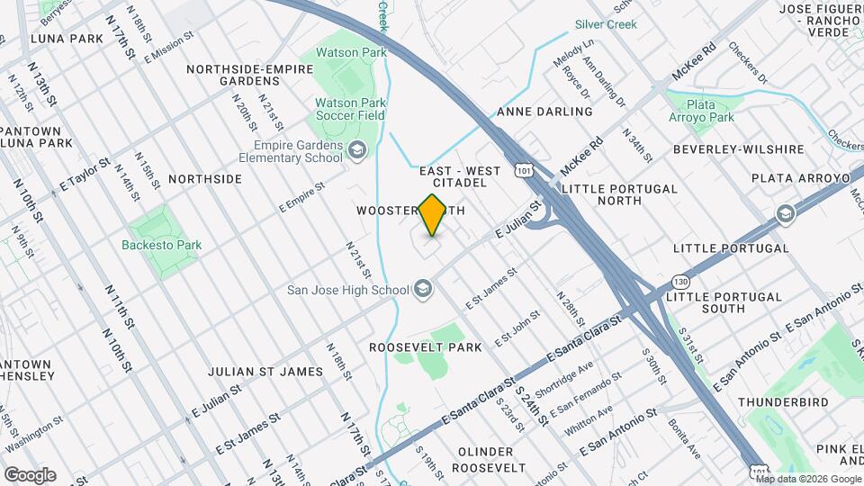 1222 Coyote Creek Ct Map and Location Details