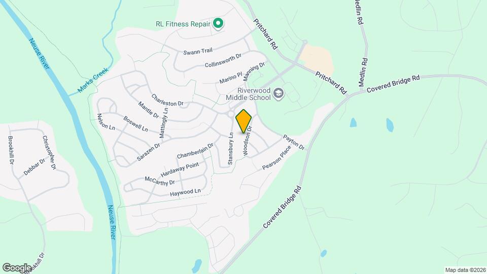 233 Woodson Dr Map and Location Details