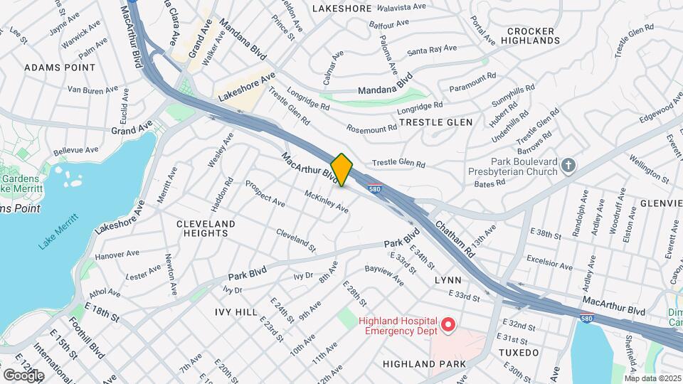 917 MacArthur Blvd Map and Location Details