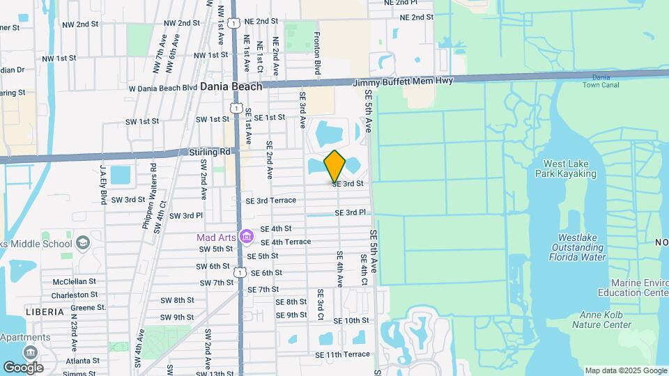 340 SE 3rd St, Unit A2 Map and Location Details