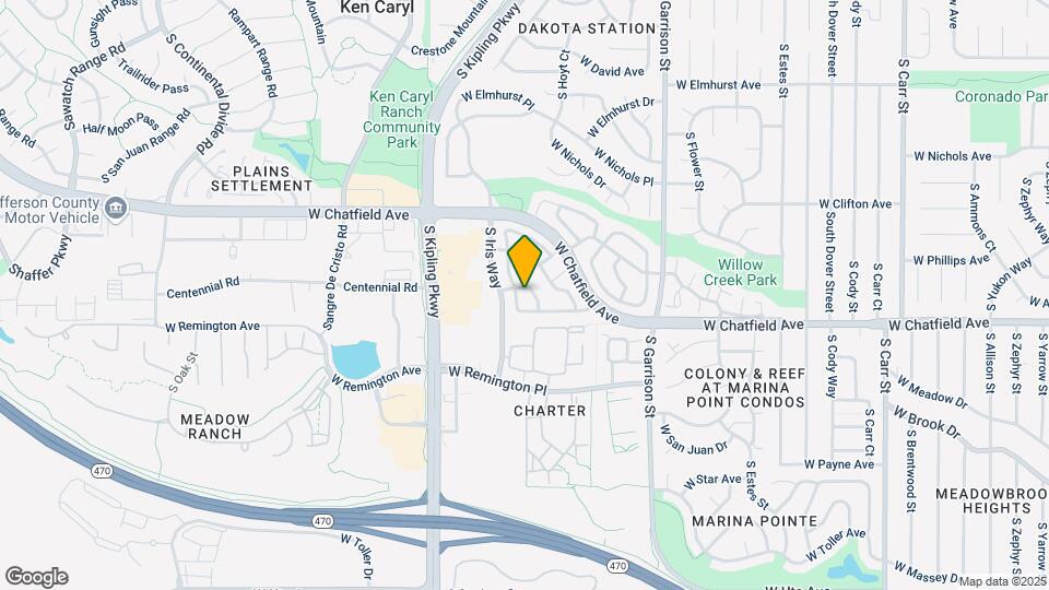 9630 W Chatfield Ave Map and Location Details
