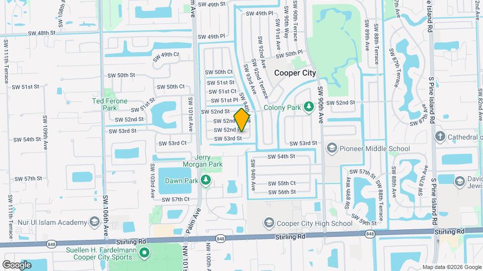 9413 SW 53rd St Mapa y Detalles de la Ubicación