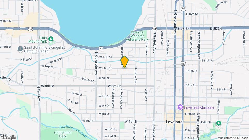 476 W 10th St Map and Location Details