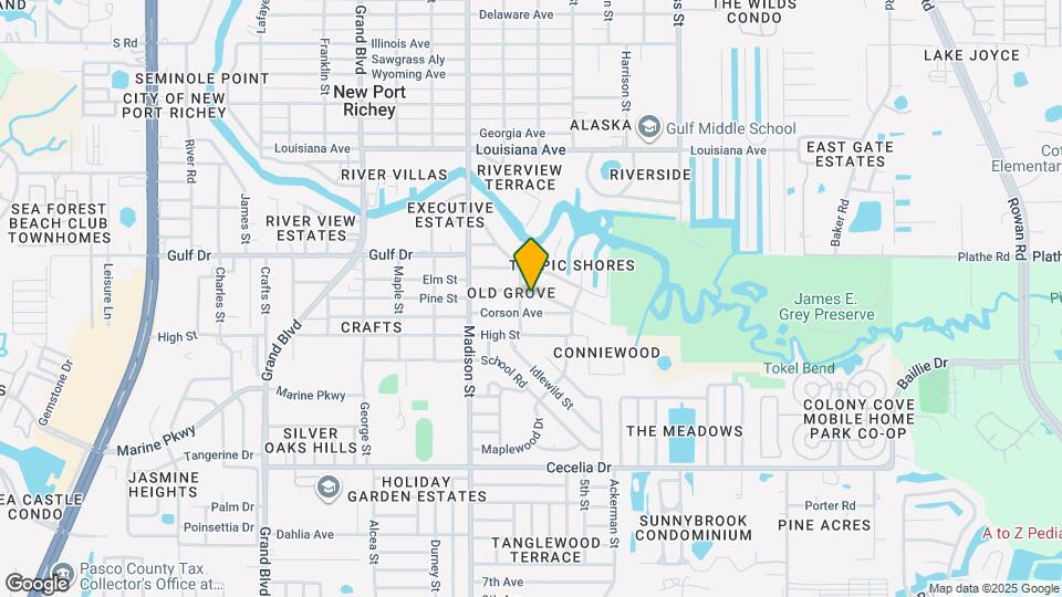 6122 Arthur Ave Map and Location Details