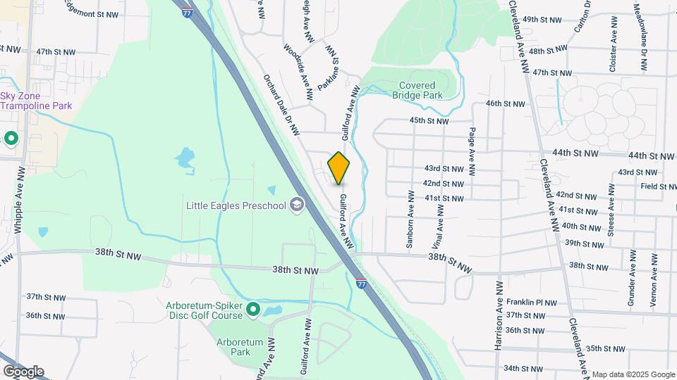 4101 Guilford Ave NW Map and Location Details