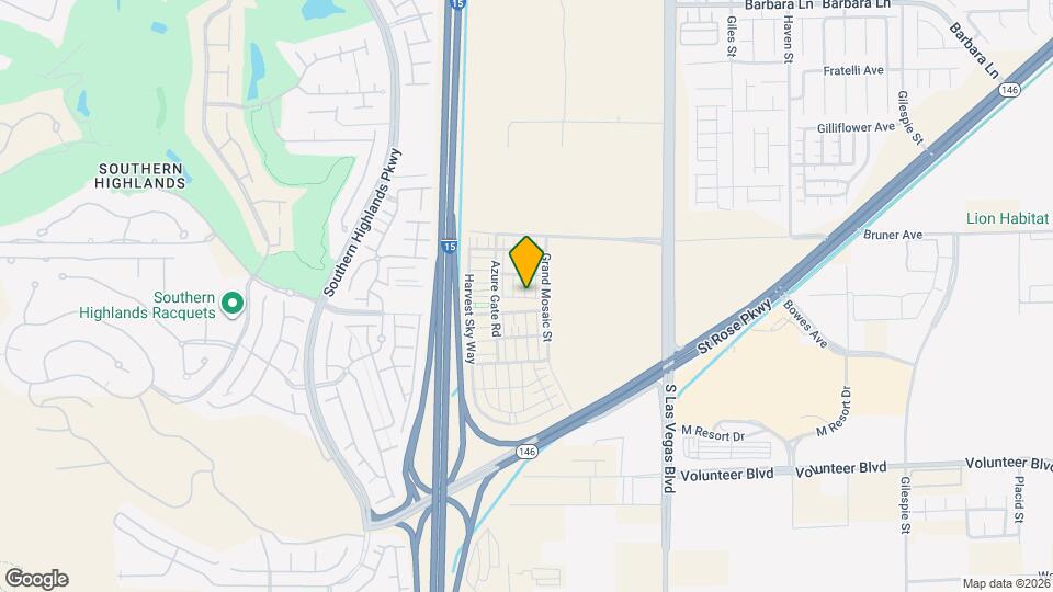 12185 Scarlet Ember Rd Map and Location Details