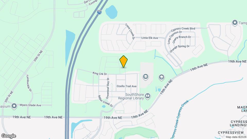 15545 Miller Creek Dr Map and Location Details