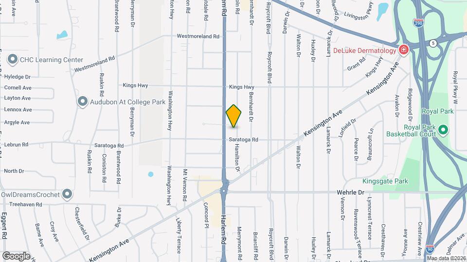 183 Hamilton Dr Mapa y Detalles de la Ubicación