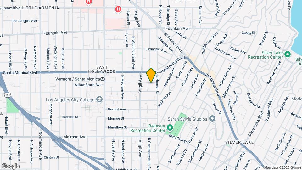 4318 Willowbrook Ave Map and Location Details