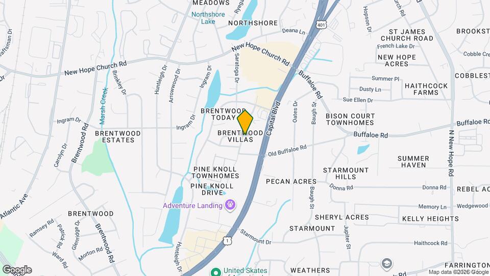 3618 Pine Knoll Dr Map and Location Details