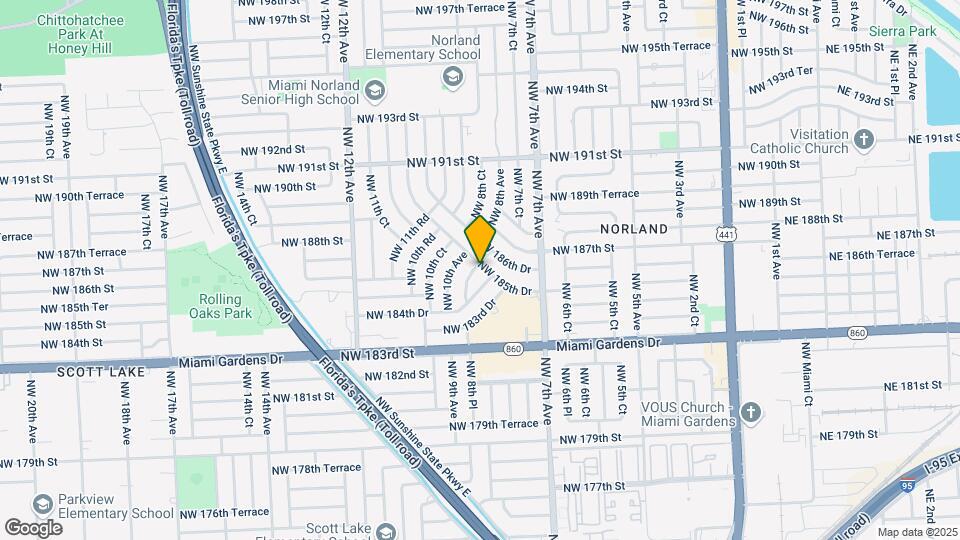 18621 NW 8th Rd Map and Location Details
