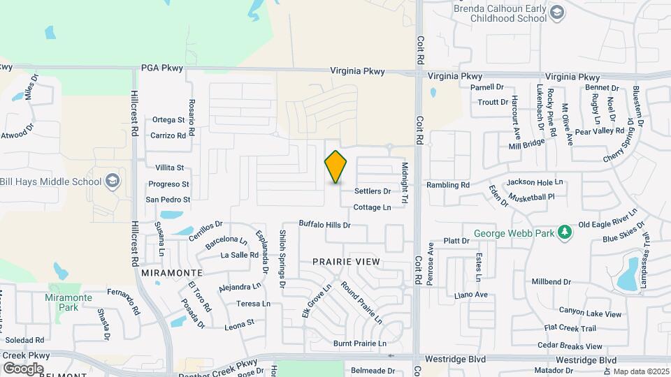 14513 Shady Grove Ln Map and Location Details