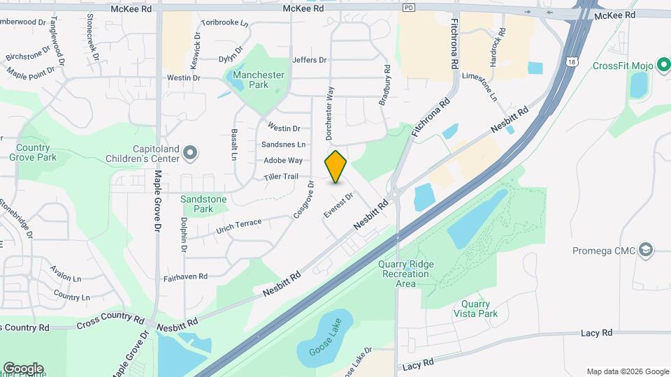 2810 Andes Dr Map and Location Details