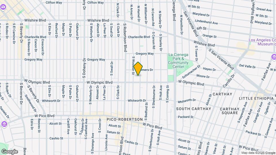 927 S Shenandoah St Map and Location Details