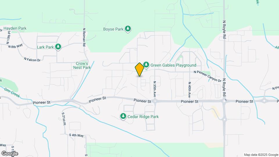 315 N 33rd Ct Map and Location Details