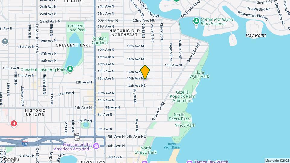 1233 Oak St NE Mapa y Detalles de la Ubicación