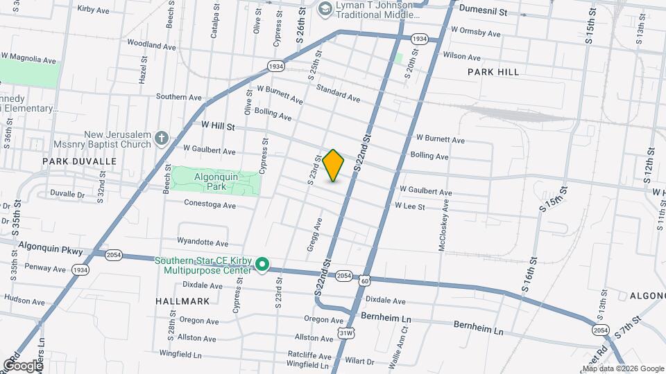 2121 W Lee St Map and Location Details