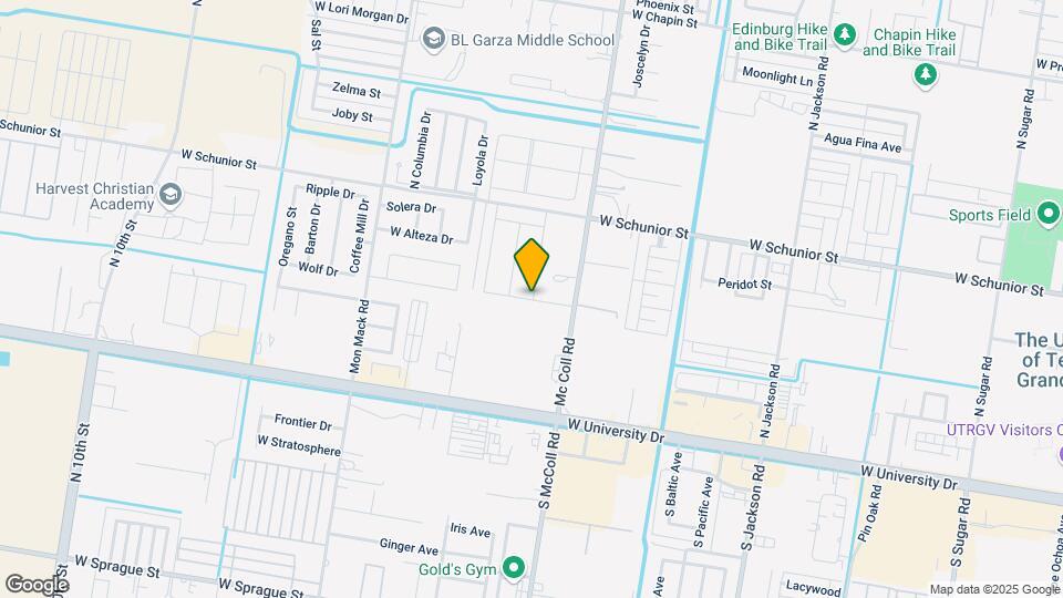3012 W Citrine St Map and Location Details