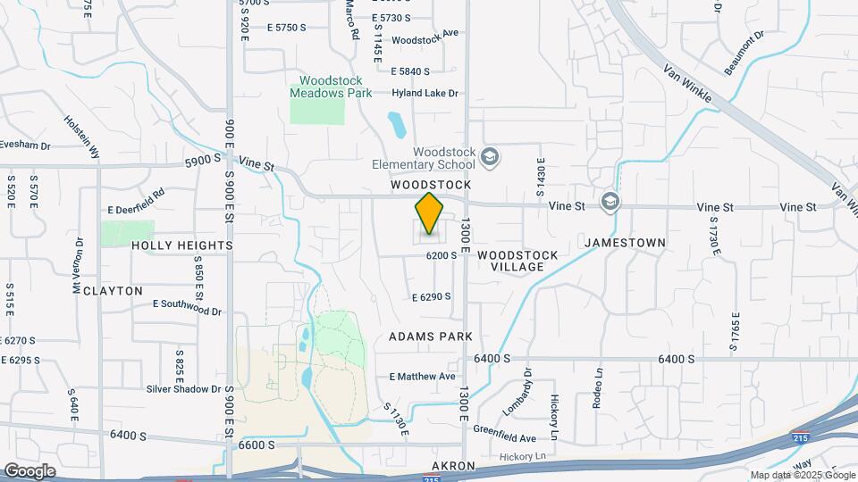 1231 Vine Ridge Way Map and Location Details