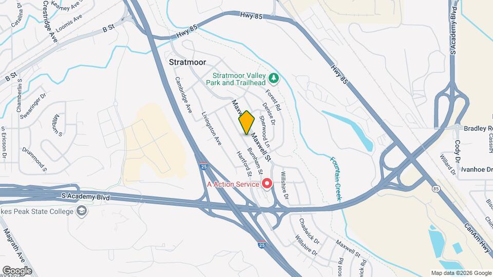 1229 Burnham St Map and Location Details