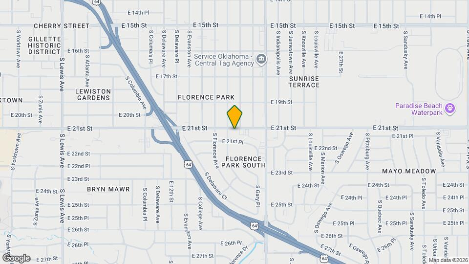 3140 E 21st St Map and Location Details