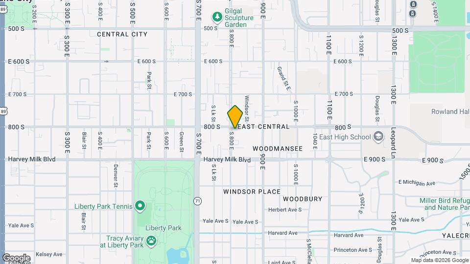 810 E 800 S, Unit 203 Map and Location Details